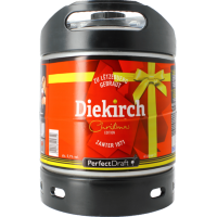 Fût Bière Perfectdraft 6L Diekirch Christmas