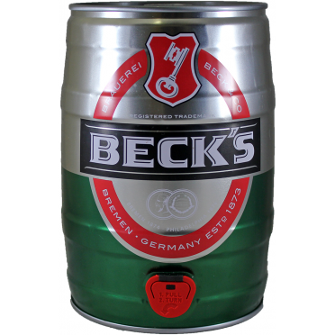 Fut 5 litres Beck's