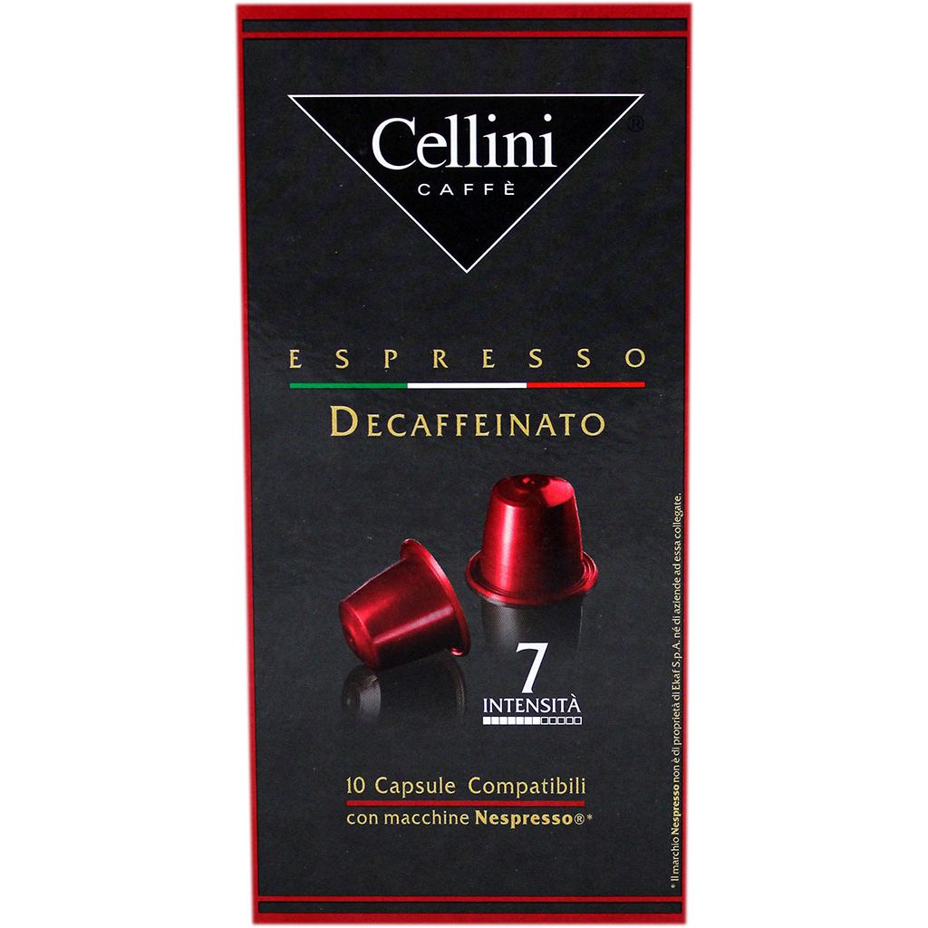 Capsule Espresso Cellini  Decaffeinato 7 0